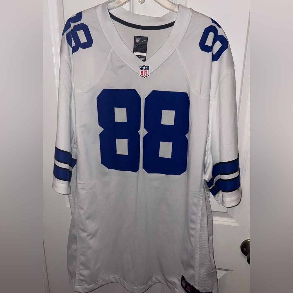 Dallas Cowboys Bryant "88" White and Blue NFL Jersey